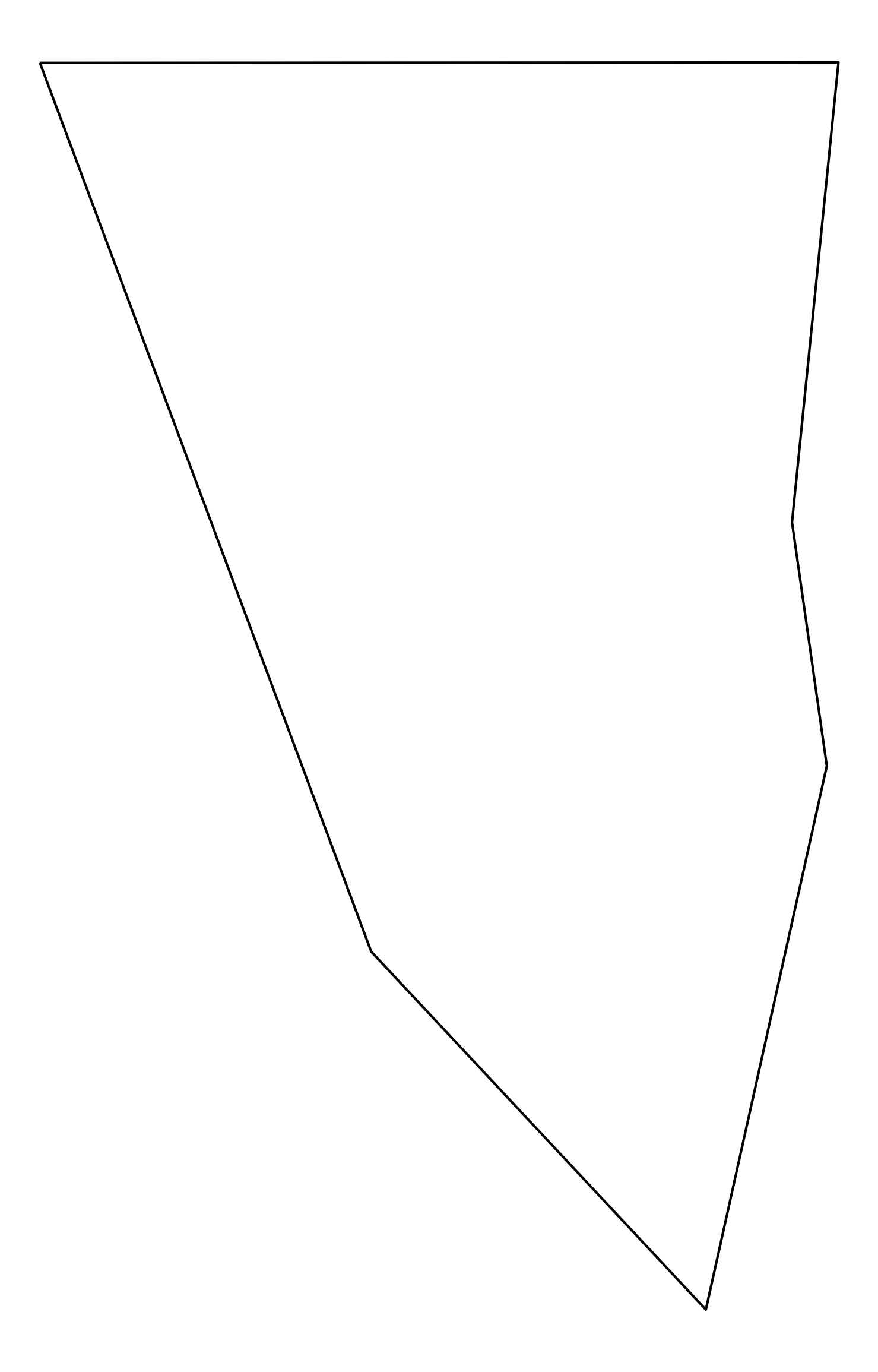 Gibraltar Outline Map