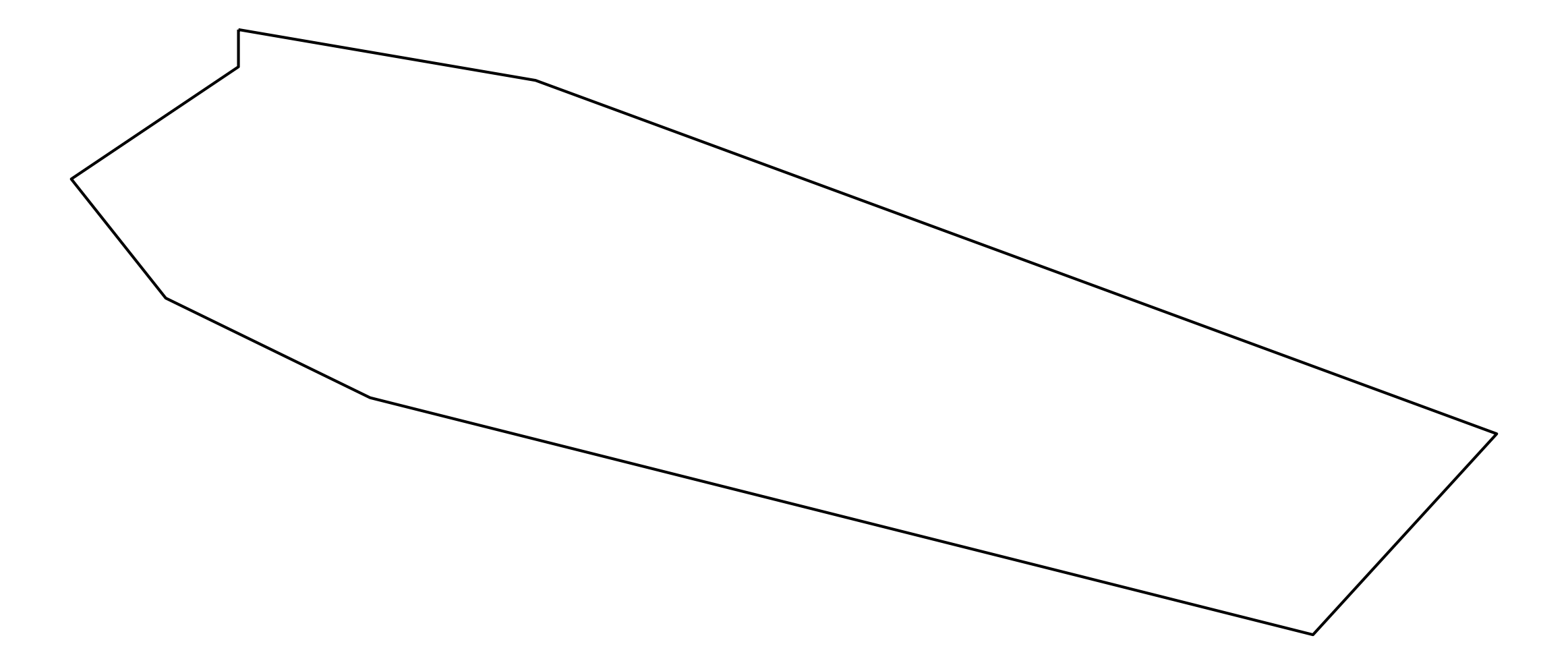 Sint Maarten Outline Map